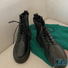 2019秋冬季短靴女鞋新款百搭絨面蕾絲帶平底內增高加絨中筒靴棉靴 歷史價格詳細信息