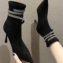 【熱賣精選】尖頭包頭后空粗跟真皮羅馬涼鞋女夏法式氣質桃心高跟鞋 歷史價格詳細信息