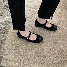 2022新款瑪麗珍鞋法式粗跟絨面婚鞋新娘鞋高跟防水臺百搭紅色單鞋 歷史價格詳細信息