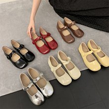 2022新款瑪麗珍鞋法式粗跟絨面婚鞋新娘鞋高跟防水臺百搭紅色單鞋 歷史價格詳細信息