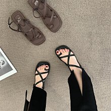套趾羅馬涼鞋女2024夏季新款仙女風配裙子平底軟底沙灘涼鞋ins潮 歷史價格詳細信息