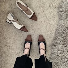 法式復古小高跟鞋女白色優雅女鞋32-40碼尖頭瑪麗珍鞋ins褶皺單鞋 歷史價格詳細信息