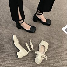 法式復古小高跟鞋女白色優雅女鞋32-40碼尖頭瑪麗珍鞋ins褶皺單鞋 歷史價格詳細信息