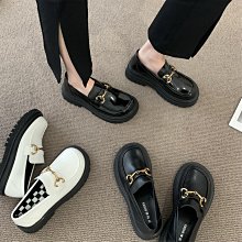 英倫風小皮鞋男設計感小眾春秋平底單鞋黑色懶人一腳蹬8111-R 歷史價格詳細信息