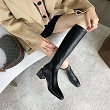 【熱賣精選】長筒靴女騎士靴2021春秋季新款中筒靴長靴小眾西部牛仔靴白色靴子 歷史價格詳細信息