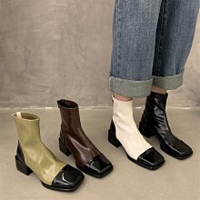 現貨熱銷-設計感小眾低跟單鞋小皮鞋英倫風2022年秋冬樂福鞋女鞋法式分趾鞋爆款 歷史價格詳細信息