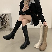 熱銷 靴子女新款矮小個子長靴中筒騎士內增高不過膝爆款長筒瘦瘦靴 可開發票 歷史價格詳細信息