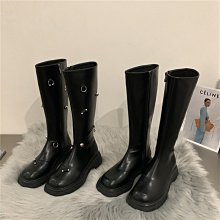 2022年秋冬女士過膝長筒靴彈力尖頭超高跟漆皮黑色性感跳舞長靴女 歷史價格詳細信息