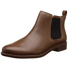 100原廠％Clarks秋冬女靴子Clarkdale Lace英倫復古馬丁靴女 歷史價格詳細信息