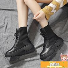 女鞋 馬丁靴女新款夏季透氣薄款黑色高幫短靴粗跟網靴鏤空網紅爆款 歷史價格詳細信息