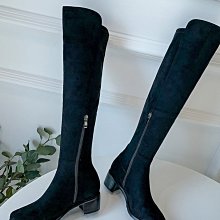 秋冬長靴女高筒靴中跟甜美粉色長筒靴粗跟學生蝴蝶結中靴女 歷史價格詳細信息