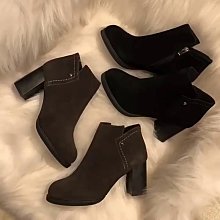 磨砂真皮工裝馬丁靴clubexx厚底中筒jennie鞋子酷鬆糕增高短靴女 歷史價格詳細信息