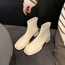 馬丁靴女2022年新款秋冬季厚底小個子短靴子黑色中筒2023春秋女鞋超夯 下殺 新品 歷史價格詳細信息