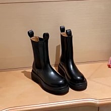 真皮中筒靴女冬2023年秋冬新款2022春秋單靴粗跟中跟馬丁靴小短 歷史價格詳細信息