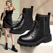 馬丁靴女英倫風年新款春秋女鞋厚底靴子加絨時尚潮酷短靴 歷史價格詳細信息