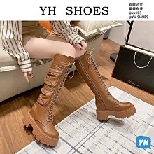 長筒靴女 長靴 韓傾傾西部牛仔靴子女長靴秋棕色粗跟尖頭復古英倫風高筒騎士靴女 歷史價格詳細信息