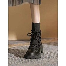 女鞋 馬丁靴女新款夏季透氣薄款黑色高幫短靴粗跟網靴鏤空網紅爆款 歷史價格詳細信息