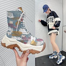 站厚底羊毛雪地靴真皮棉鞋女2023秋冬新款套筒短靴保暖中筒靴 歷史價格詳細信息