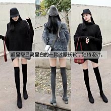 長筒靴女 長靴 韓傾傾西部牛仔靴子女長靴秋棕色粗跟尖頭復古英倫風高筒騎士靴女 歷史價格詳細信息