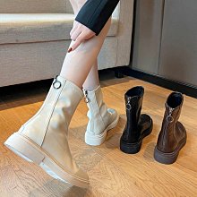 【免運】切爾西靴男英倫牛反絨短靴翻毛加絨皮靴磨砂高幫皮冬季保暖男靴 歷史價格詳細信息