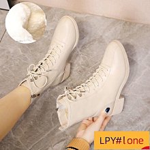 短靴女 中筒靴 馬丁靴女英倫風爆款加絨女鞋潮ins酷炸街短靴春秋單靴子【熱賣款】 歷史價格詳細信息