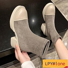 馬丁靴女2024秋冬新款綁帶機車靴風時尚帥氣短靴工裝靴平底靴 歷史價格詳細信息