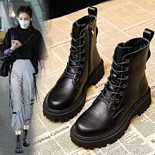 2020秋冬新款長靴女不過膝坡跟白色系帶直筒甜美小個子女靴 歷史價格詳細信息