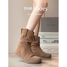 女短靴復古西部牛仔靴高幫刺繡切爾西靴英倫短靴及踝靴 歷史價格詳細信息