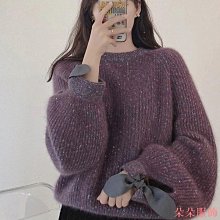 韓版慵懶風加厚套頭毛衣洋氣菱格上衣 歷史價格詳細信息
