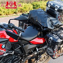 熱賣防水摩託車尾包潛水級摩旅裝備包越野機車通勤頂包護槓包橫包【　】 歷史價格詳細信息