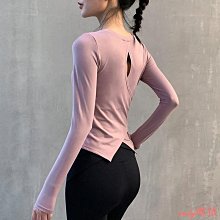 瑜伽服女健身上衣長袖速幹緊身顯瘦運動跑步健身房網紅爆款高級感 歷史價格詳細信息