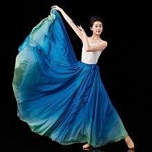 720度大擺舞蹈紗裙層網紗大擺裙高腰紗裙顯瘦仙女裙百褶裙淑女裙 歷史價格詳細信息