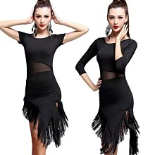 舞蹈服 拉丁舞 練功服拉丁舞流蘇練功服 舞蹈練習服套裝 廣場舞表演服演出服流蘇裙 歷史價格詳細信息