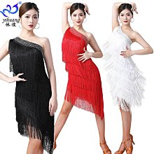 舞蹈服 拉丁舞 練功服拉丁舞流蘇練功服 舞蹈練習服套裝 廣場舞表演服演出服流蘇裙 歷史價格詳細信息