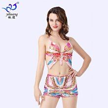 舞蹈服 拉丁舞 練功服拉丁舞亮片吊帶裙表演服舞蹈演出服漏背cosplay角色女亮片連衣裙 歷史價格詳細信息