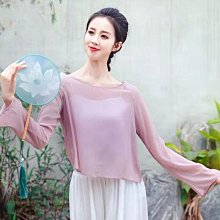 新款古典舞飄逸舞蹈服藝考女民族風秧歌服扇子舞廣場舞演出服套裝  市 歷史價格詳細信息
