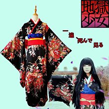 地獄少女閻魔愛 振袖和fu 華麗原版 動漫cosplayfu裝 歷史價格詳細信息