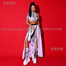 kpop女團演出服韓舞itzy打歌服爵士舞蹈服女紅色嘻哈機車辣妹套裝 歷史價格詳細信息
