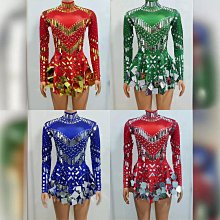 私密派對　亮晶晶水鉆禮服酒會派對晚禮服舞臺-演出服-無袖舞臺-演出服- 歷史價格詳細信息