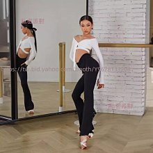 舞褲子練功服感舞蹈褲新款垂感基訓形體飄逸古典舞闊腿褲 歷史價格詳細信息