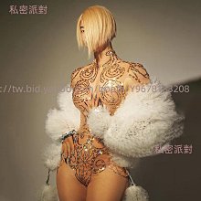私密派對　女歌手生日舞臺-演出服-新款-夜店-派對聚會水鉆流蘇-性感-彈力透視包臀 歷史價格詳細信息
