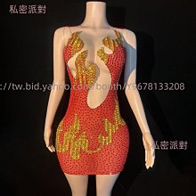 私密派對　生日服裝鉆石-演出服-歌手舞蹈-性感-閃亮水鉆彈力顯瘦連體衣演出舞臺 歷史價格詳細信息