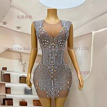 私密派對　亮晶晶水鉆禮服酒會派對晚禮服舞臺-演出服-無袖舞臺-演出服- 價格比較,價格查詢,歷史價格詳細信息