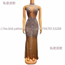私密派對　女歌手舞臺派對亮片鏡面包臀小短裙舞臺派對演出連衣裙 歷史價格詳細信息