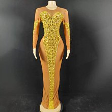 私密派對　俄羅斯方塊鉆石舞臺表演服裝 歐美-性感-西裝明星主持人晚會派對 歷史價格詳細信息