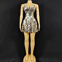 私密派對　生日服裝鉆石-演出服-歐美水鉆閃亮華麗顯瘦聚會-性感-緊身連衣裙 歷史價格詳細信息