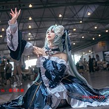 Um·優覓初音未來望月禮服cos服39晚會華麗重工大裙擺連衣裙play服COS服 價格比較,價格查詢,歷史價格詳細信息