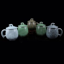 5Cgo【茗道】景德鎮陶瓷花瓶手繪官窯青花冰裂紋賞瓶魚尾瓶梅瓶石榴瓶玉壺春中式客廳裝飾品瓷器工藝品擺件 歷史價格詳細信息