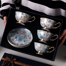 英式骨瓷咖啡杯套裝歐式下午茶茶具創意陶瓷簡約家用紅茶杯~特價 歷史價格詳細信息