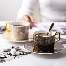 歐式陶瓷咖啡杯碟女套裝高檔精致下午茶水杯定制小奢華設計感小眾~特價 歷史價格詳細信息